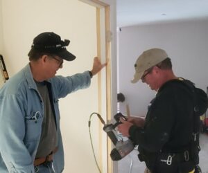 A man holding a gun