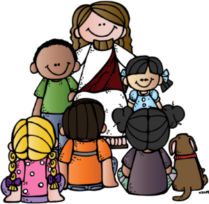 children worshipping clipart