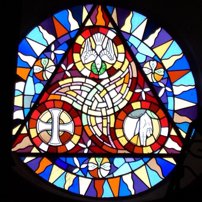 A close up of a window