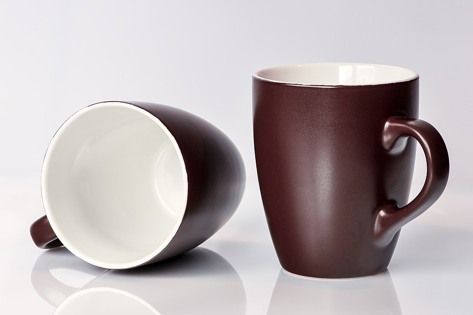 A close up of a coffee cup
