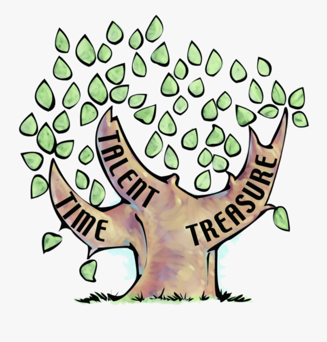 A close up of a logo